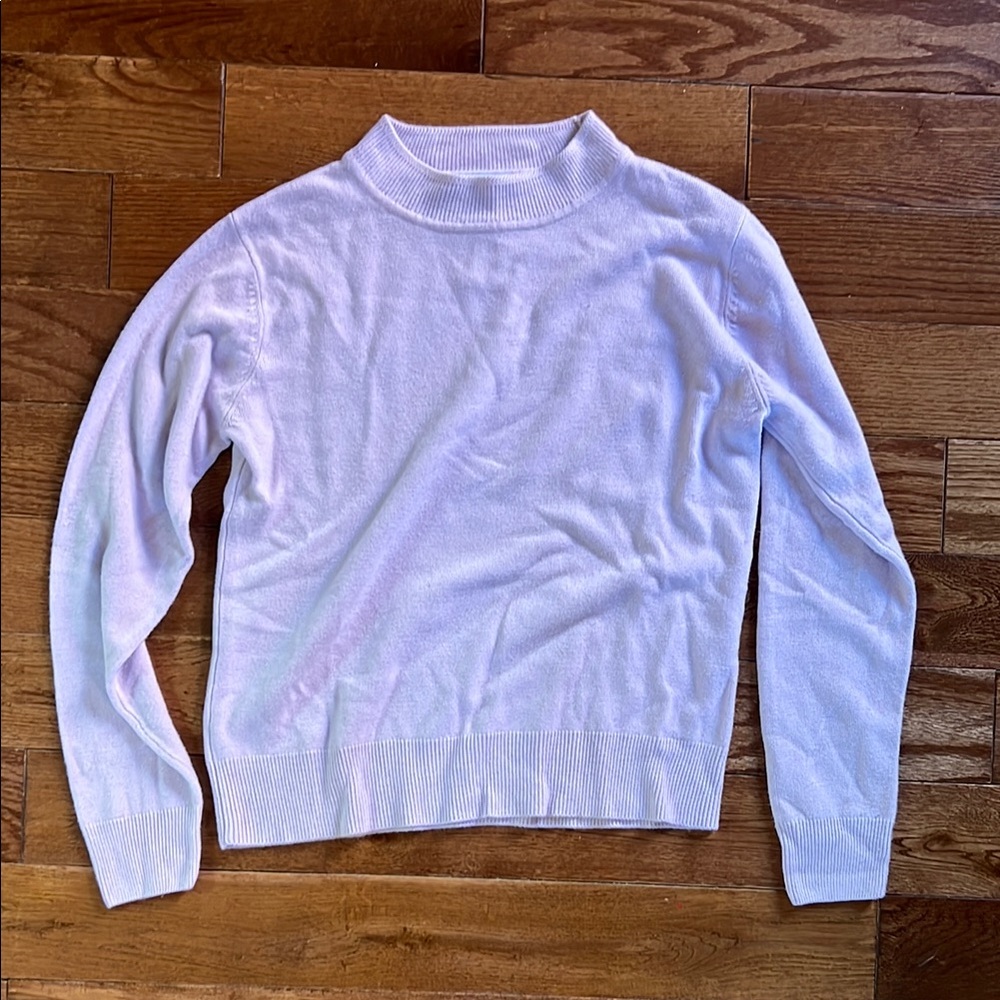 Vintage Mock Crewneck Women's Sweater